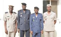 The directors of the police academies in Mali, Niger and Burkina Faso. 